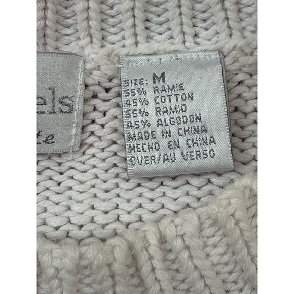 VTG. 80s Ugly Christmas Sweater Womens M Grandma Cottagecore Swiss Chalet 3D - Picture 6 of 12